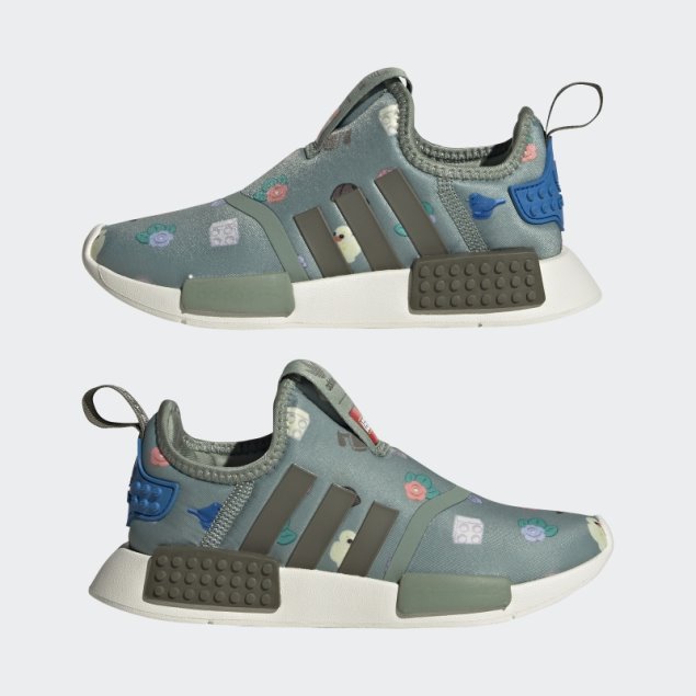 Plata Verde Moda Adidas Nmd 360 X Lego Zapatos