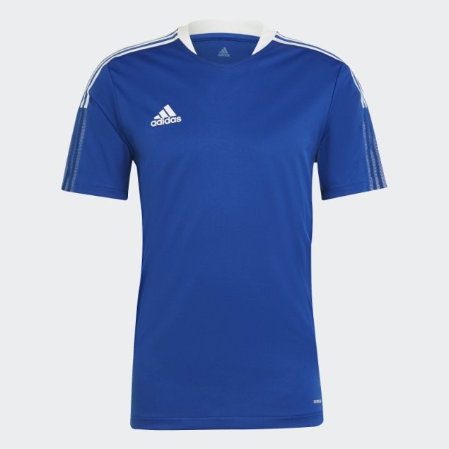 Camiseta De Entrenamiento Adidas Tiro 21 Azul Real