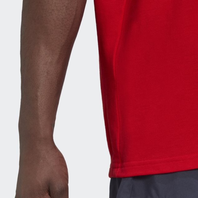 Polo Adidas Fc Bayern Dna Rojo