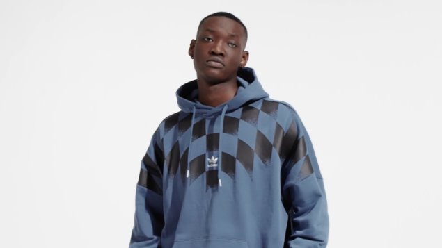 Acero Caliente Adidas Rekive Gráfico Sudadera Con Capucha