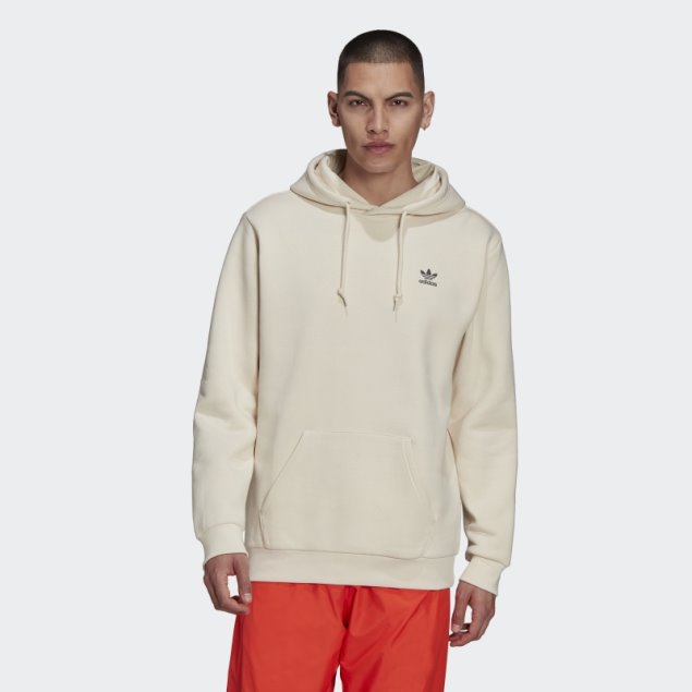 Sudadera Adidas Adicolor Essentials Trefoil Blanco