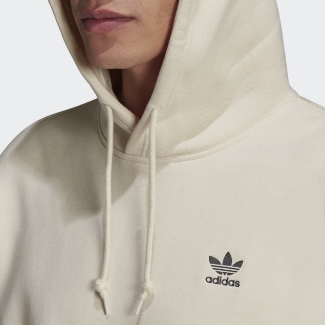 Sudadera Adidas Adicolor Essentials Trefoil Blanco