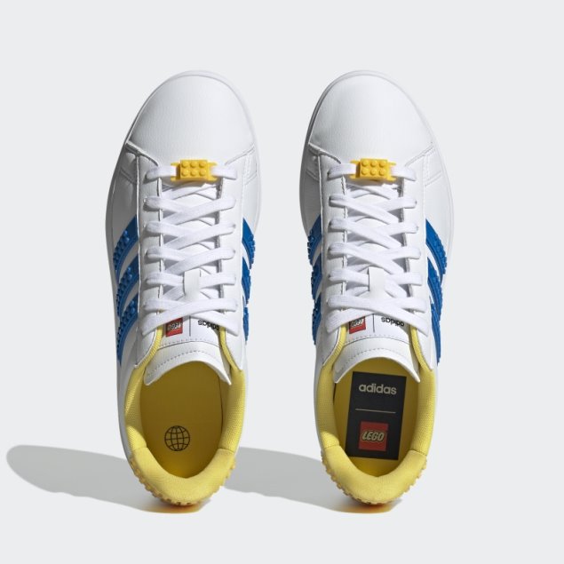 Blanco Caliente Adidas Grand Court X Lego 2.0 Zapatos