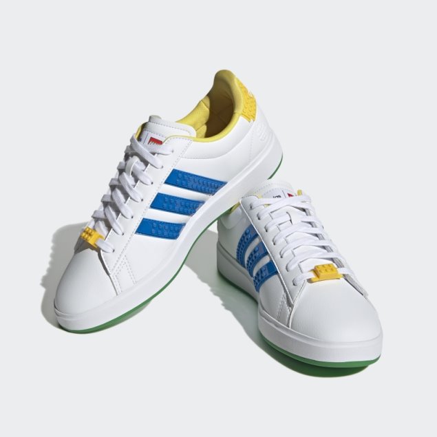 Blanco Caliente Adidas Grand Court X Lego 2.0 Zapatos
