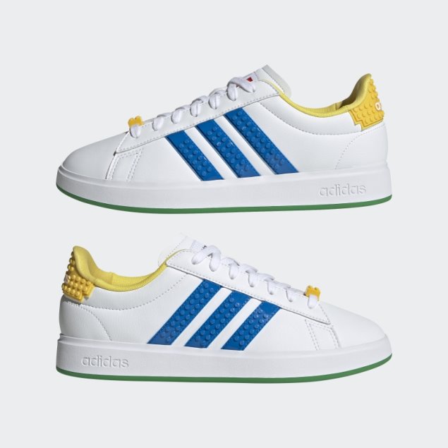 Blanco Caliente Adidas Grand Court X Lego 2.0 Zapatos