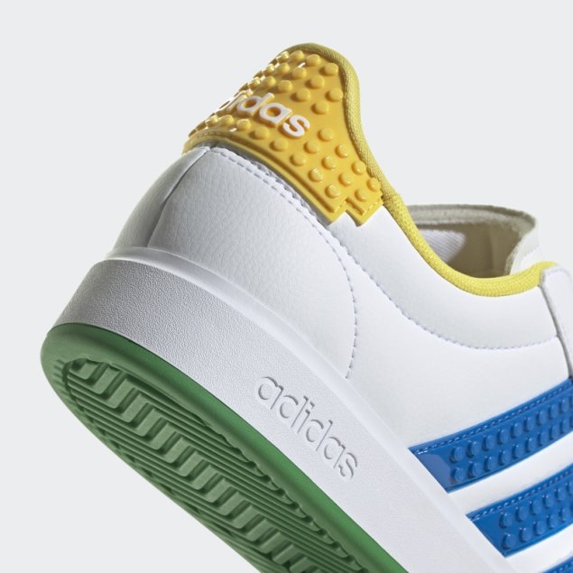 Blanco Caliente Adidas Grand Court X Lego 2.0 Zapatos