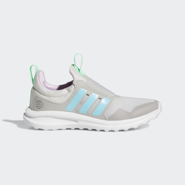 Gris Adidas Activeride 2.0 Sport Zapatillas Sin Cordones Para Correr
