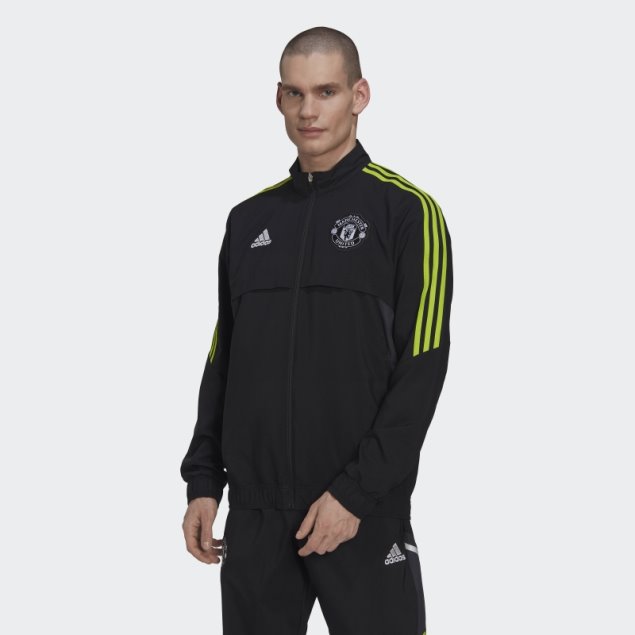 Sudadera Adidas Manchester United Condivo 22 Negro