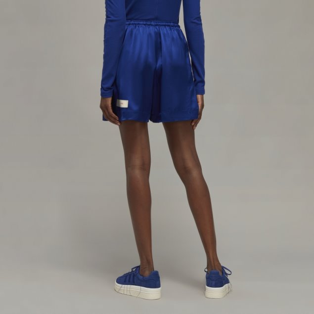 Shorts Adidas Y-3 De Seda Técnica