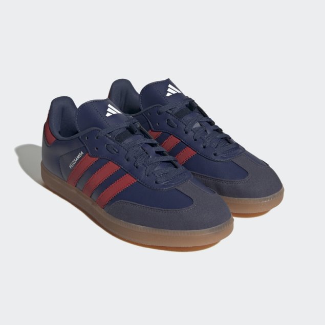 Zapatillas De Ciclismo Veganas Adidas Velosamba Azul Marino
