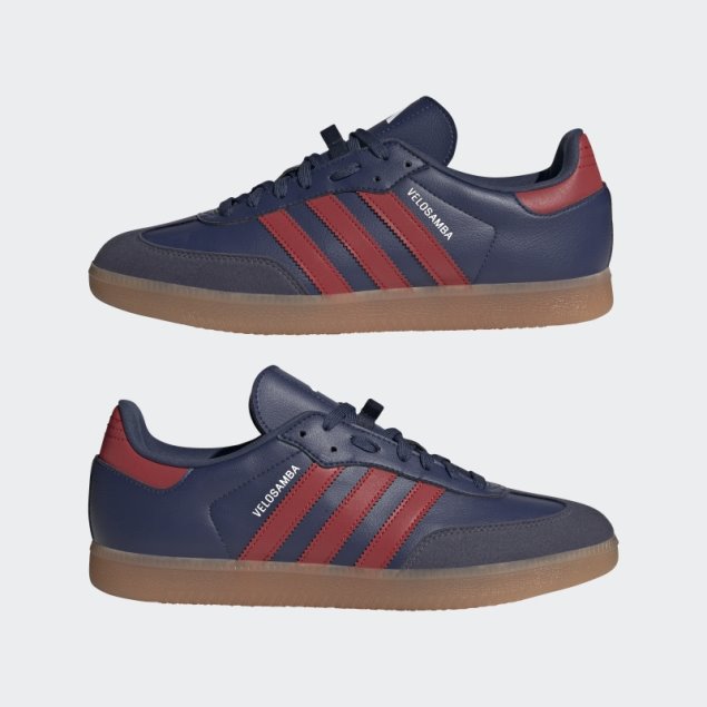 Zapatillas De Ciclismo Veganas Adidas Velosamba Azul Marino