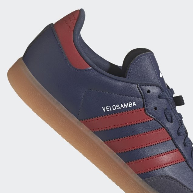Zapatillas De Ciclismo Veganas Adidas Velosamba Azul Marino