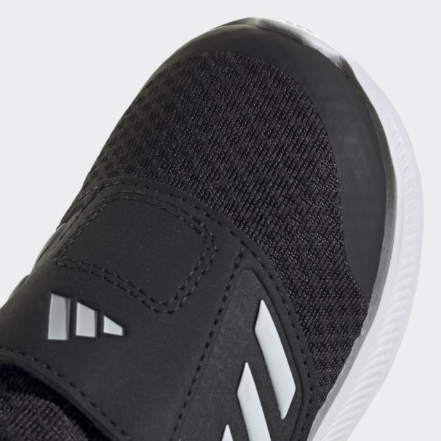 Negro Adidas Runfalcon 3.0 Zapatos Con Velcro