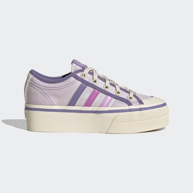 Nizza Plataforma Zapatos Adidas Rosa