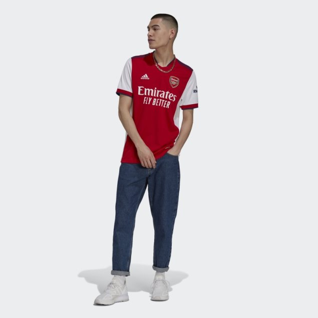 Camiseta Adidas Arsenal 21/22 Primera Equipación Blanco
