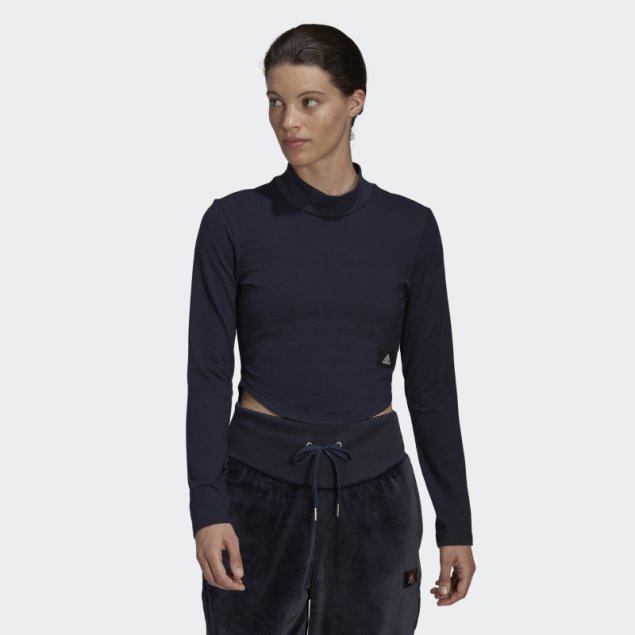 Camiseta Adidas Ink Holidayz Con Cuello Alto