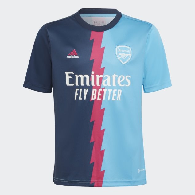 Camiseta Pre-partido Arsenal Adidas Azul Marino