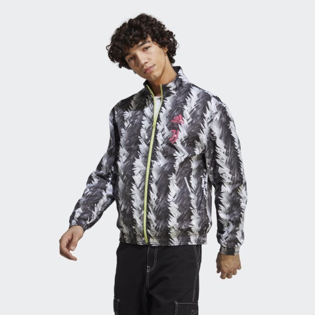 Chamarra Reversible Negra Adidas Juventus Himno