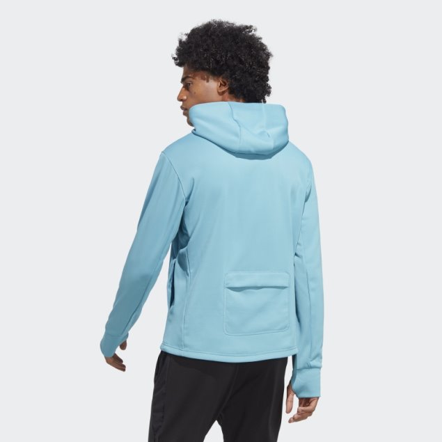 Adidas Made To Be Remade Aeroready Running Sudadera Con Capucha Azul