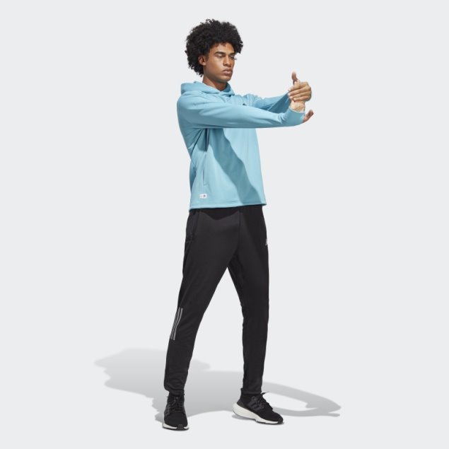 Adidas Made To Be Remade Aeroready Running Sudadera Con Capucha Azul