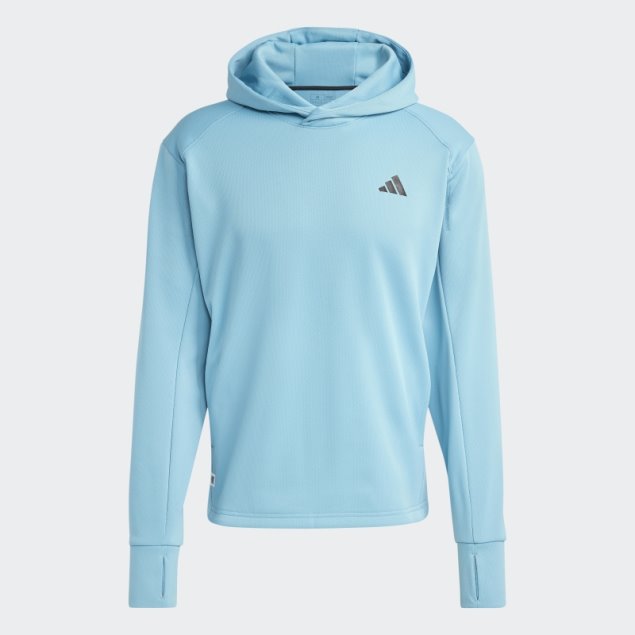 Adidas Made To Be Remade Aeroready Running Sudadera Con Capucha Azul