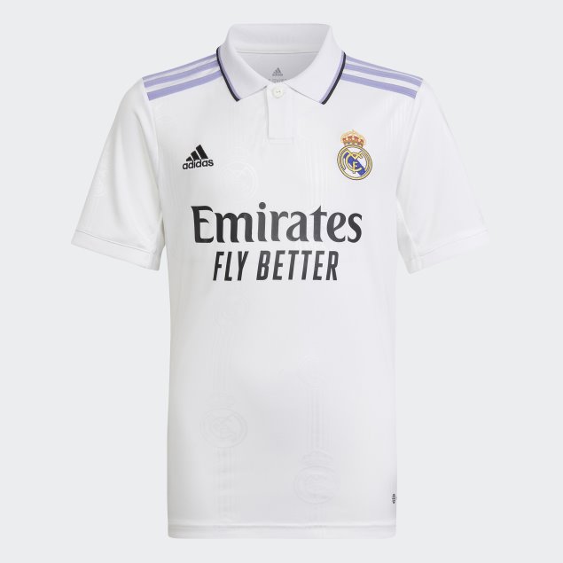 Camiseta Adidas Real Madrid 22/23 Primera Equipación Blanca