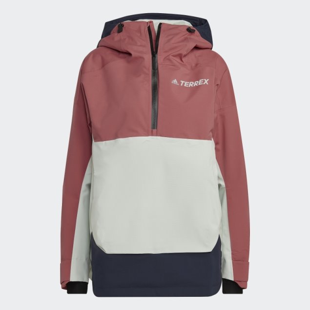 Anorak De Nieve Adidas Terrex Rojo De 2 Capas Rain.rdy