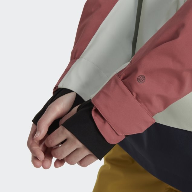 Anorak De Nieve Adidas Terrex Rojo De 2 Capas Rain.rdy