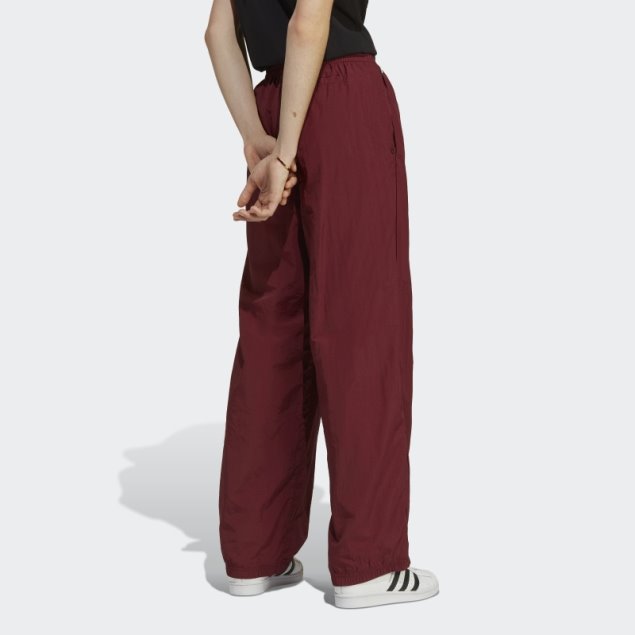 Pantalones De Chándal De Nylon Premium Essentials Rojo Adidas