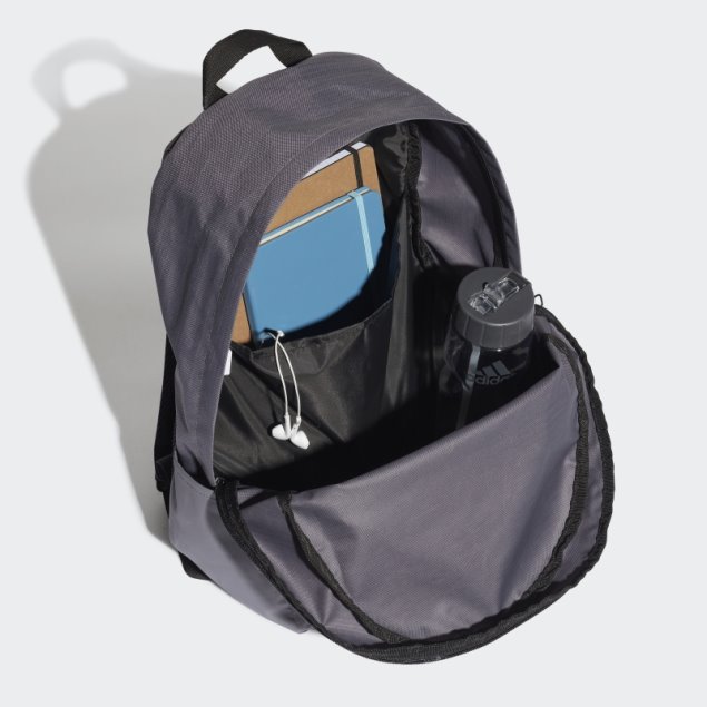 Mochila Horizontal Clásica 3 Rayas Trace Grey Adidas