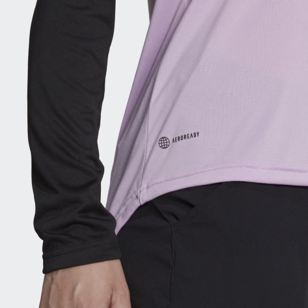 Camiseta De Manga Larga Adidas Five Ten Bca Tee Lila