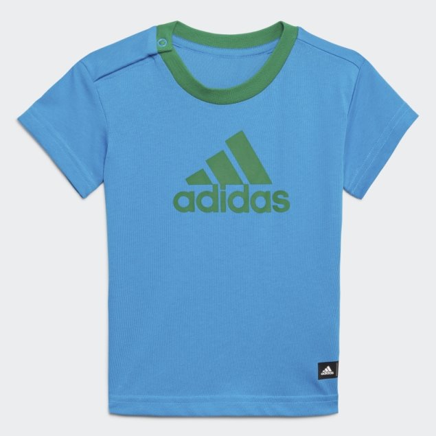 Conjunto De Camiseta Y Shorts Adidas X Classic Lego Verde Moda