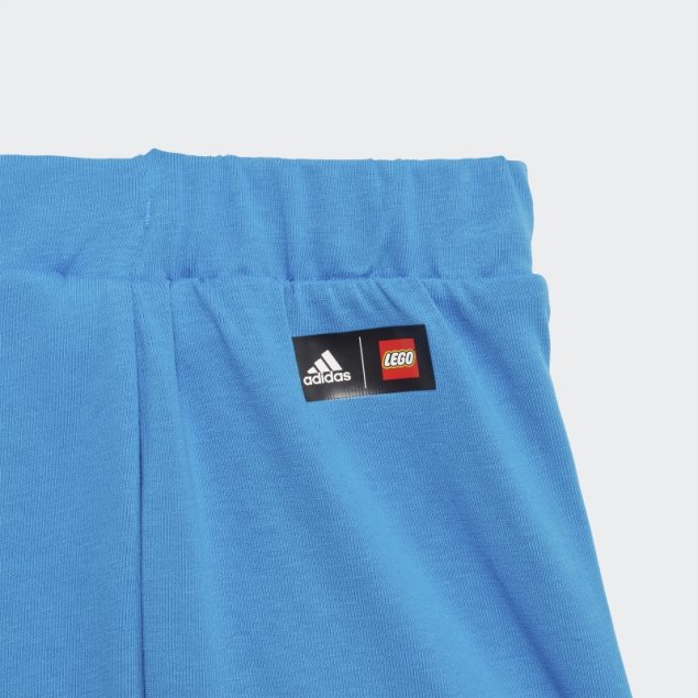 Conjunto De Camiseta Y Shorts Adidas X Classic Lego Verde Moda