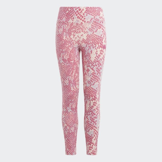 Leggings Con Estampado De íconos Del Futuro Adidas Cuarzo