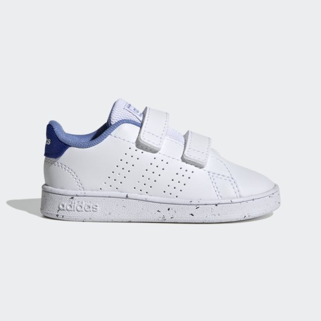Adidas Advantage Lifestyle Court Two Zapatos Con Velcro Azul