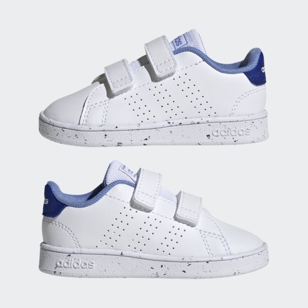 Adidas Advantage Lifestyle Court Two Zapatos Con Velcro Azul