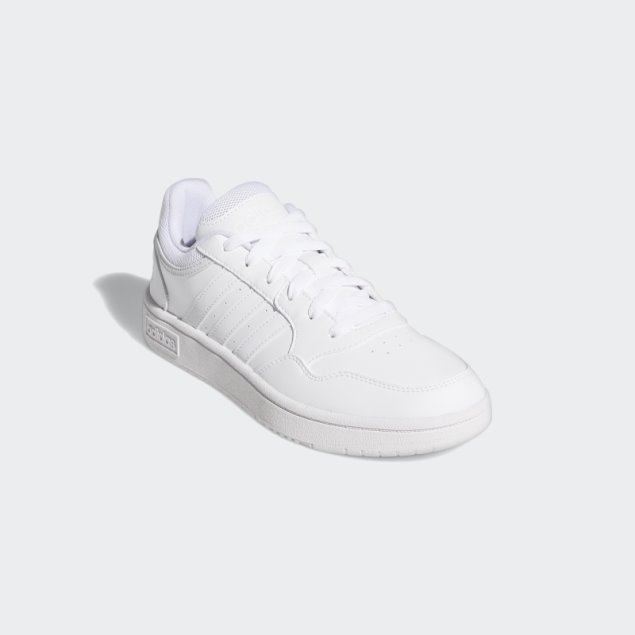 Zapatillas Adidas Blancas Hoops 3.0 Bajas Clasicas