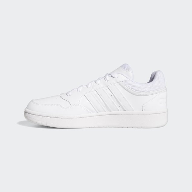 Zapatillas Adidas Blancas Hoops 3.0 Bajas Clasicas