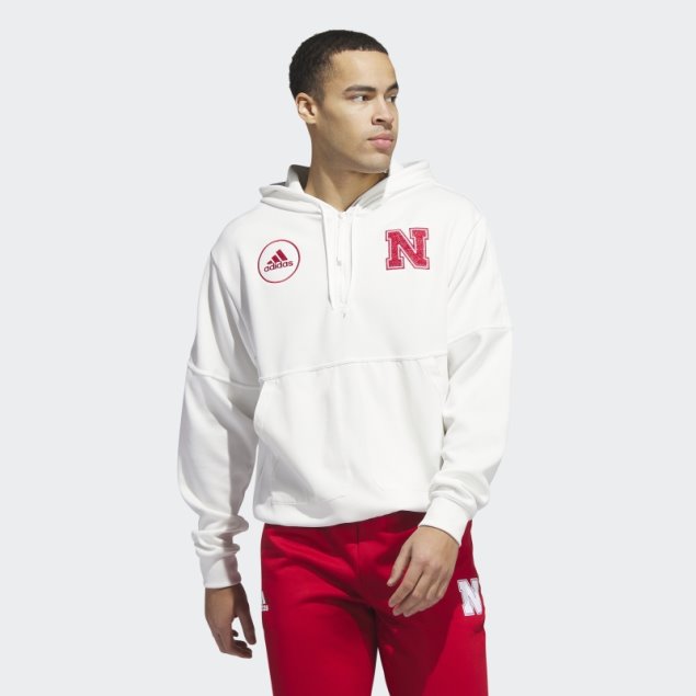 Cornhuskers Zero Dye Sudadera Con Cremallera No Teñida Adidas
