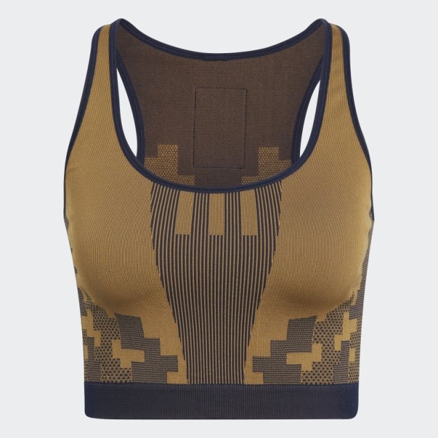 Adidas X Karlie Kloss Top De Punto A Capas Sin Costuras Mesa