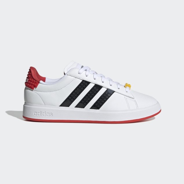 Zapatillas Adidas Grand Court X Lego 2.0 Blancas