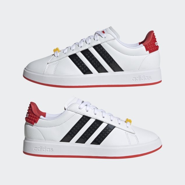 Zapatillas Adidas Grand Court X Lego 2.0 Blancas