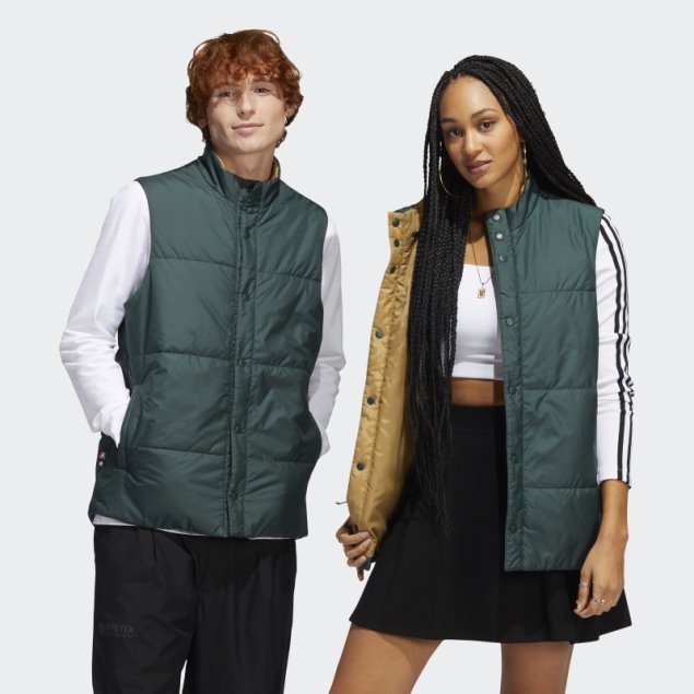Adidas Primaloft Skateboarding Vest (género Neutral) Verde