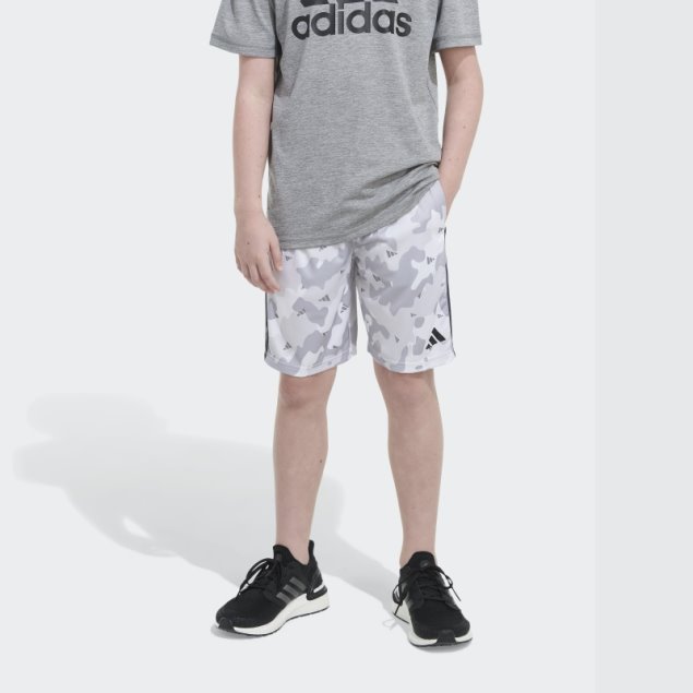 Pantalón Corto Adidas Camo Aop Blanco