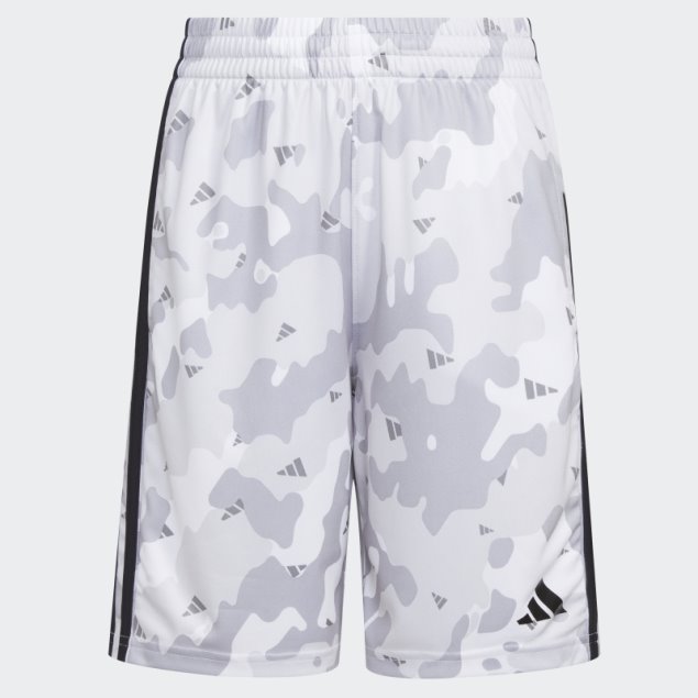 Pantalón Corto Adidas Camo Aop Blanco