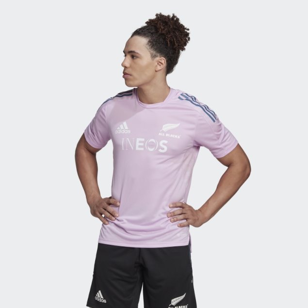 Camiseta All Blacks Rugby Performance Lila Adidas