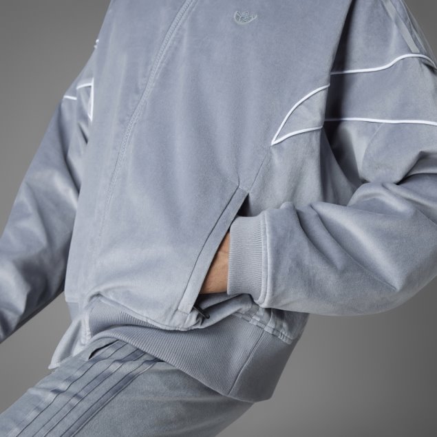 Versión Azul Challenger Track Top Adidas Gris