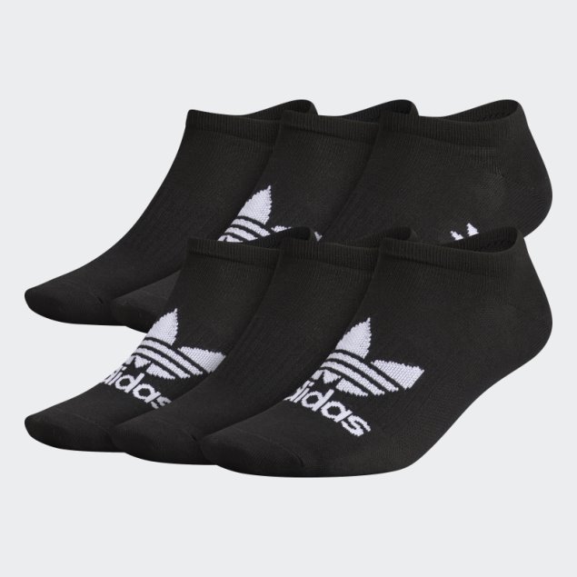 Calcetines Clásicos Superlite Invisibles 6 Pares Adidas Negros