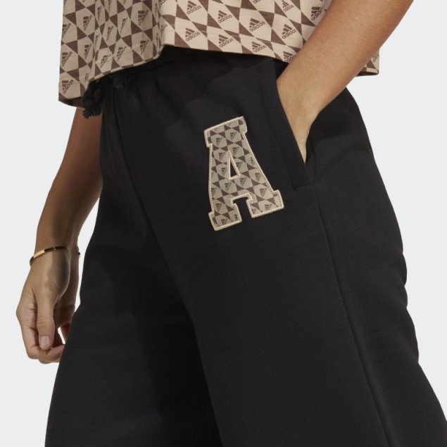 Pantalon Ancho Logomania X All Szn Adidas Negro