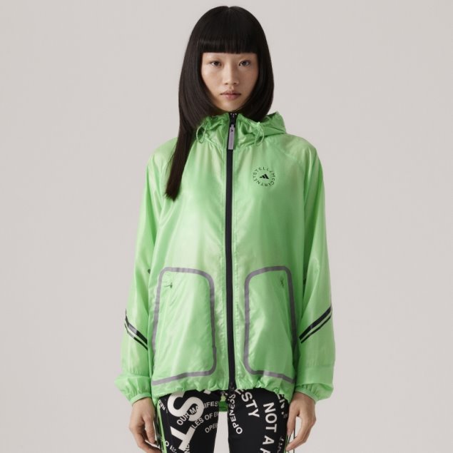 Adidas By Stella Mccartney Truepace Chaqueta De Running Verde Flash